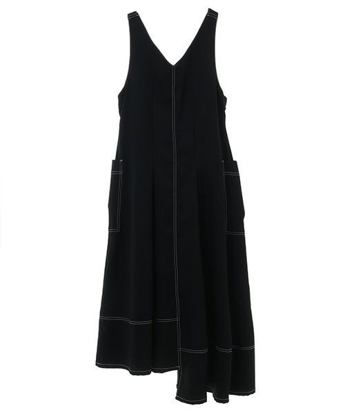 Candy Stripper（キャンディストリッパー）の「BELTED DRESS（ワンピース・レディース・ブラック×ホワイト/ブラック×ブラック・2/1）」の9枚目の写真