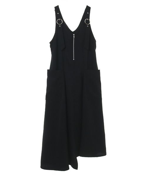 Candy Stripper（キャンディストリッパー）の「BELTED DRESS（ワンピース・レディース・ブラック×ホワイト/ブラック×ブラック・2/1）」の10枚目の写真