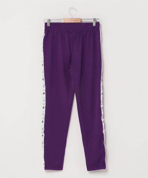 A BATHING APE（アベイシングエイプ）の「LOGO TAPE TRACK PANTS L（その他パンツ・レディース・パープル/ブラック・X-SMALL/SMALL）」の3枚目の写真