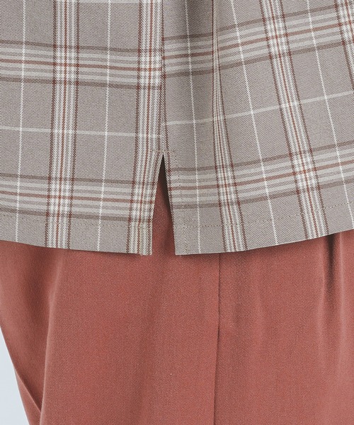 epnok(エプノック)の「バンドカラープルオーバーシャツ(シャツ/ブラウス・メンズ・ライトブルー/ベージュ/ネイビー/オリーブ・FREE)」の14枚目の写真