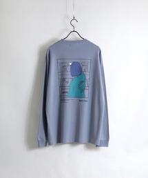 ILL'S | ILL'S / イルズ バックプリントアートイラストビッグロンT(Tシャツ/カットソー)