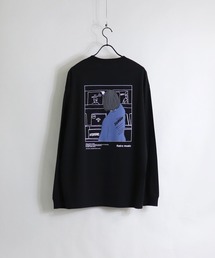 ILL'S / イルズ バックプリントアートイラストビッグロンT