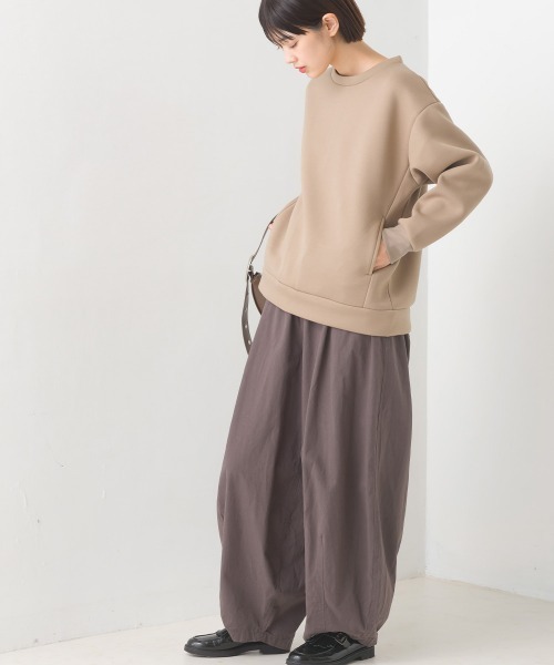 OMNES（オムネス）の「スポンジポンチ後裾ファスナープルオーバー（その他トップス・レディース・モカ/ベージュ/ネイビー・FREE）」の7枚目の写真