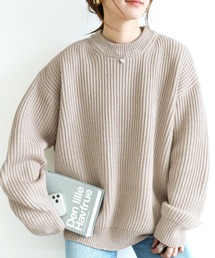 reca | オーバーサイズリブニット(ニット/セーター)