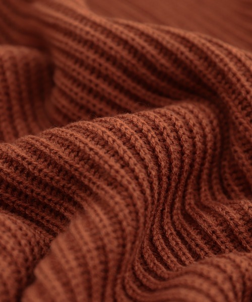 reca（レカ）の「オーバーサイズリブニット（ニット/セーター・レディース・マスタード/ライトベージュ/テラコッタ/ベージュ系その他・FREE）」の14枚目の写真