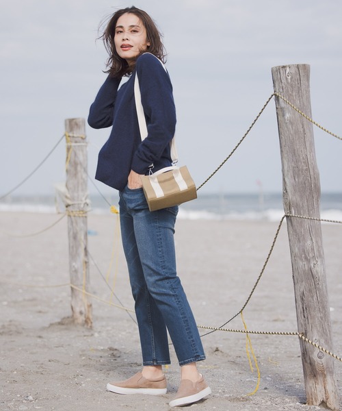 BAYFLOW（ベイフロー）の「カラーパレットミニトート（ショルダーバッグ・レディース・ライトグレー/ベージュ/オフホワイト/カーキ・FREE）」の7枚目の写真