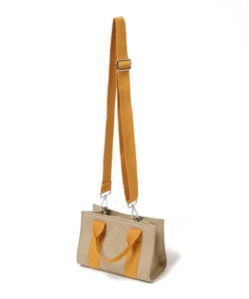 BAYFLOW（ベイフロー）の「カラーパレットミニトート（ショルダーバッグ・レディース・ライトグレー/ベージュ/オフホワイト/カーキ・FREE）」の17枚目の写真