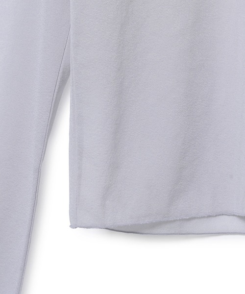 ADAM ET ROPE'(アダムエロペ)の「シアーメローシフォンタートル(Tシャツ/カットソー・レディース・ブラック/ホワイト/ベージュ系その他/ミント/サックスブルー・FREE)」の13枚目の写真