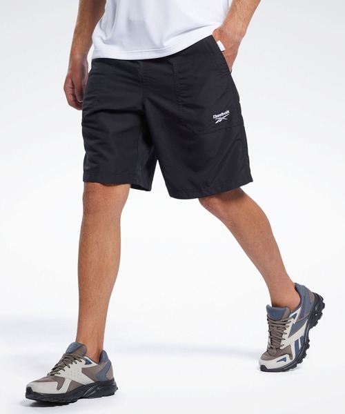 Reebok(リーボック)の「クラシックス ショーツ / Classics Shorts(その他パンツ・メンズ・サンドベージュ/ブラック・X-SMALL/SMALL/MEDIUM/X-LARGE/XXX-LARGE/LARGE/XX-LARGE)」の1枚目の写真