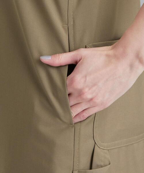 UNIVERSAL OVERALL（ユニバーサルオーバーオール）の「[ 別注 ] [ ユニバーサルオーバーオール ]★SC UNIVERSAL OVERALL × GLR ジャンパー スカート（ワンピース・レディース・ブラック/ベージュ/ワインレッド・FREE）」の9枚目の写真