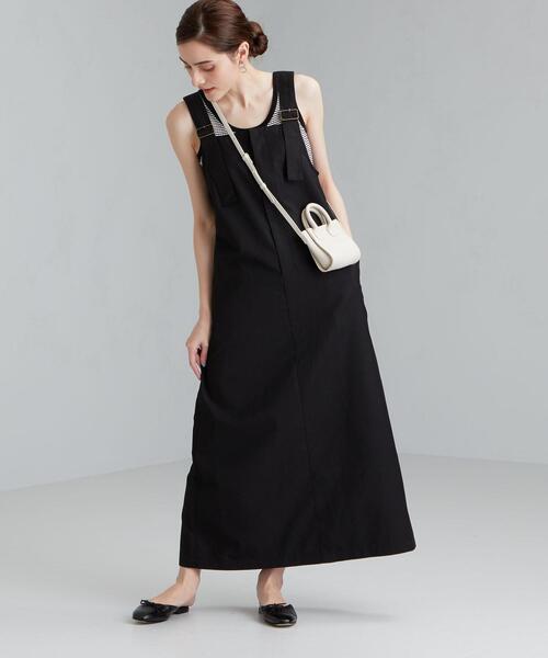 UNIVERSAL OVERALL（ユニバーサルオーバーオール）の「[ 別注 ] [ ユニバーサルオーバーオール ]★SC UNIVERSAL OVERALL × GLR ジャンパー スカート（ワンピース・レディース・ブラック/ベージュ/ワインレッド・FREE）」の17枚目の写真