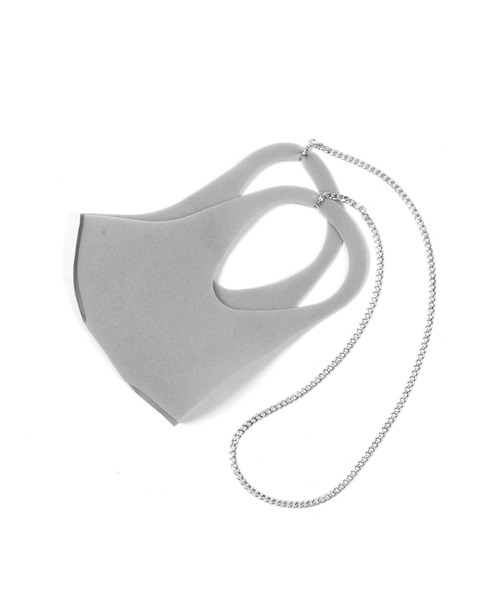 Figments（フィグメンツ）の「マスクチェーン4（マスク・レディース・シルバー・FREE）」の4枚目の写真