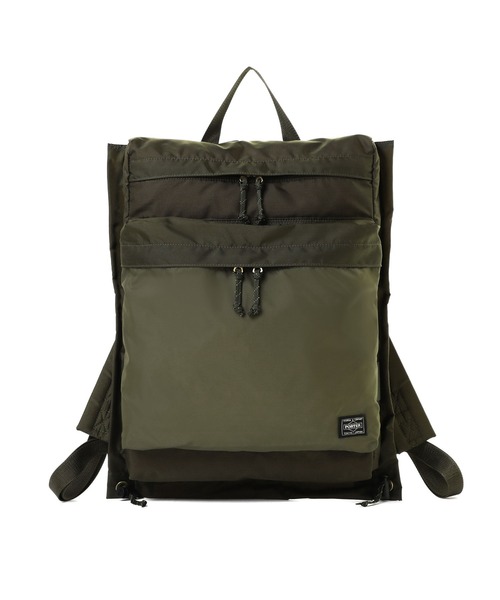 PORTER（ポーター）の「フォース リュックサック（バックパック/リュック・メンズ・ブラック/ネイビー/オリーブドラブ・FREE）」の3枚目の写真