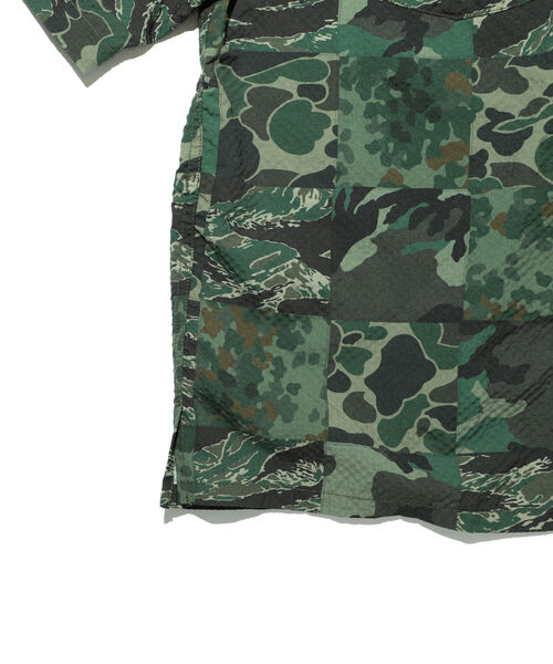 BEAMS（ビームス）の「BEAMS / カモフラージュ イージー シャツ（シャツ/ブラウス・メンズ・ベージュ/グリーン・SMALL/MEDIUM/LARGE/X-LARGE）」の5枚目の写真