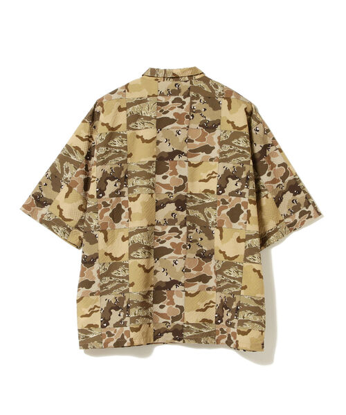 BEAMS（ビームス）の「BEAMS / カモフラージュ イージー シャツ（シャツ/ブラウス・メンズ・ベージュ/グリーン・SMALL/MEDIUM/LARGE/X-LARGE）」の9枚目の写真