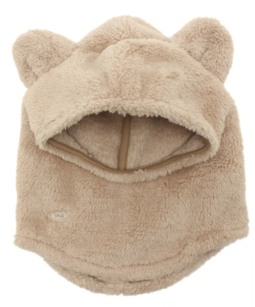 こども ビームス（コドモビームス）の「TALC / mimi Boa Hat（ニットキャップ/ビーニー・キッズ・グレー/ベージュ・2-4Y/6-8Y）」の9枚目の写真