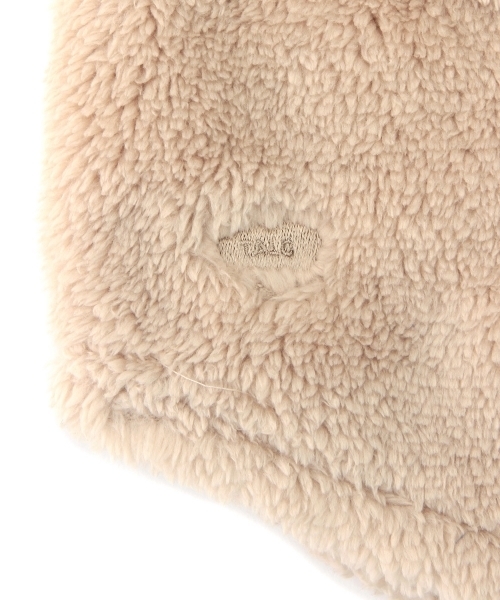 こども ビームス（コドモビームス）の「TALC / mimi Boa Hat（ニットキャップ/ビーニー・キッズ・グレー/ベージュ・2-4Y/6-8Y）」の14枚目の写真