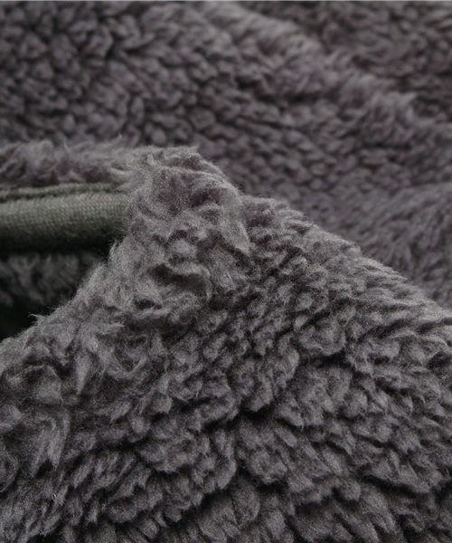 こども ビームス（コドモビームス）の「TALC / mimi Boa Hat（ニットキャップ/ビーニー・キッズ・グレー/ベージュ・2-4Y/6-8Y）」の8枚目の写真