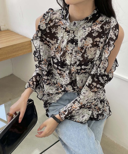 ガーリードール Girly Doll ブラウス （ブラック） ブラウス【韓国ファッション】[品番：ZJ000016403]｜Girly Doll