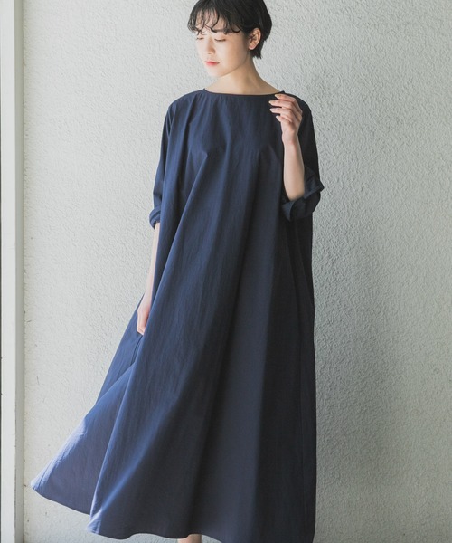 セール コットン7分袖aラインワンピース ワンピース かぐれ カグレ のファッション通販 Zozotown