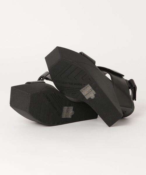 UNITED NUDE（ユナイテッドヌード）の「UNITED NUDE  "DELTA WEDGE”サンダル（サンダル・レディース・ブラック・38/36/37/35/39）」の3枚目の写真