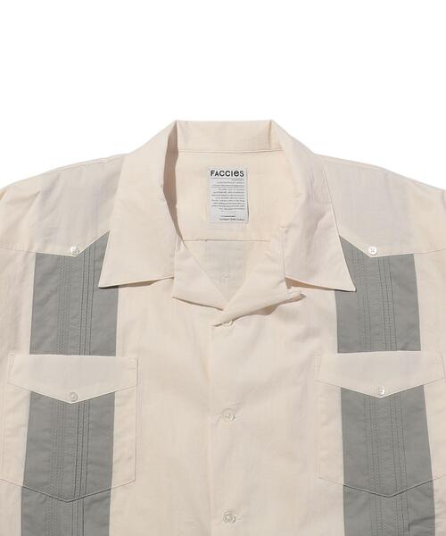 FACCIES（ファチーズ）の「＜FACCIES＞ CUBA SHT/キューバシャツ（シャツ/ブラウス・メンズ・オフホワイト・1/2）」の7枚目の写真