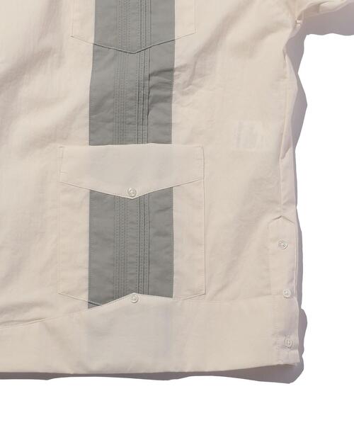 FACCIES（ファチーズ）の「＜FACCIES＞ CUBA SHT/キューバシャツ（シャツ/ブラウス・メンズ・オフホワイト・1/2）」の9枚目の写真