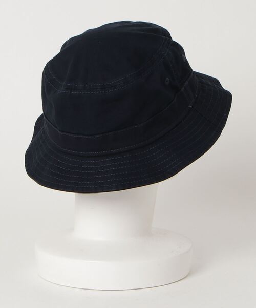 TOMMY HILFIGER（トミーヒルフィガー）の「【TOMMY HILFIGER/トミーヒルフィガー】ワンポイントロゴ バケットハット（ハット・メンズ・ネイビー/ストーン・L-XL/S-M）」の3枚目の写真