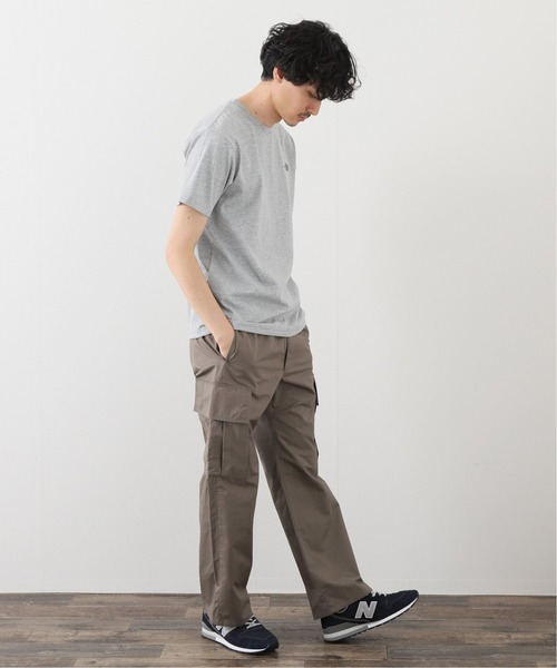 417 EDIFICE（フォーワンセブンエディフィス）の「ワイド イージーカーゴ パンツ（カーゴパンツ・メンズ・ネイビー/グレー・MEDIUM/LARGE）」の3枚目の写真