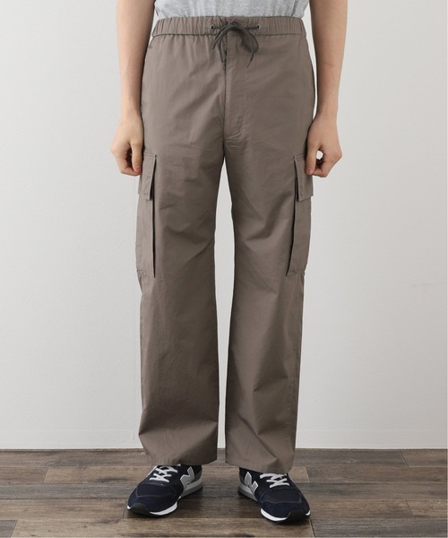 417 EDIFICE（フォーワンセブンエディフィス）の「ワイド イージーカーゴ パンツ（カーゴパンツ・メンズ・ネイビー/グレー・MEDIUM/LARGE）」の4枚目の写真