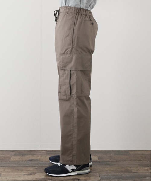 417 EDIFICE（フォーワンセブンエディフィス）の「ワイド イージーカーゴ パンツ（カーゴパンツ・メンズ・ネイビー/グレー・MEDIUM/LARGE）」の5枚目の写真