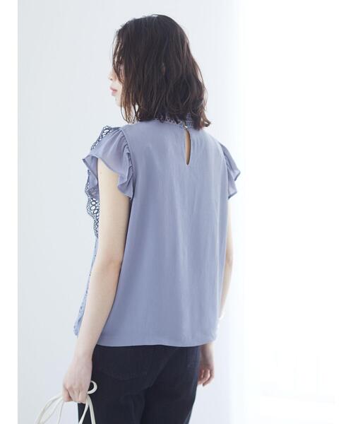 ELENCARE DUE（エレンカーレデュエ）の「・ELENCARE DUE　レースシフォンブラウス＊（シャツ/ブラウス・レディース・ブラック/オフホワイト/ブルー/ピンク系その他2・FREE）」の20枚目の写真