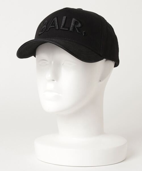 BALR.（ボーラー）の「BALR./ボーラー/CLASSIC COTTON CAP/クラシックコットンキャップ/ユニセックス/正規商品（キャップ・メンズ・ブラック/ホワイト・FREE）」の2枚目の写真