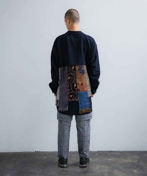 masterkey（マスターキー）の「ms4701-COURTAINCALL シャツ（シャツ/ブラウス・メンズ・ネイビー/カーキ・1/2）」の17枚目の写真