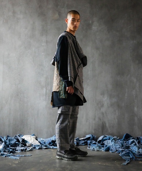 masterkey（マスターキー）の「ms4701-COURTAINCALL シャツ（シャツ/ブラウス・メンズ・ネイビー/カーキ・1/2）」の4枚目の写真