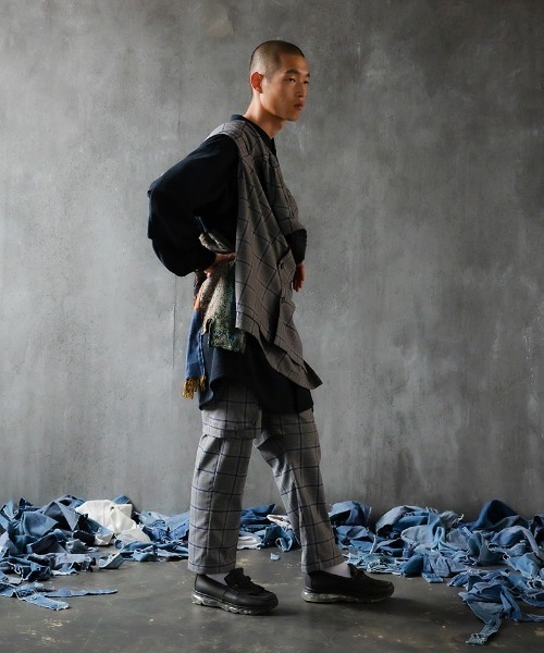 masterkey（マスターキー）の「ms4701-COURTAINCALL シャツ（シャツ/ブラウス・メンズ・ネイビー/カーキ・1/2）」の6枚目の写真