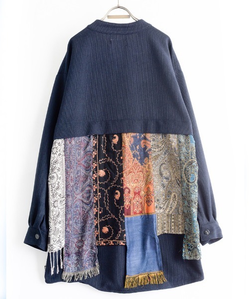 masterkey（マスターキー）の「ms4701-COURTAINCALL シャツ（シャツ/ブラウス・メンズ・ネイビー/カーキ・1/2）」の12枚目の写真