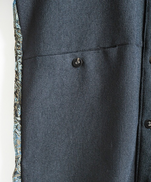 masterkey（マスターキー）の「ms4701-COURTAINCALL シャツ（シャツ/ブラウス・メンズ・ネイビー/カーキ・1/2）」の15枚目の写真