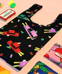 WIGGLE WIGGLE（ウィグルウィグル）の「WIGGLE WIGGLE／PICNIGBAG/S/Retro car 2951278（エコバッグ/サブバッグ・メンズ）」