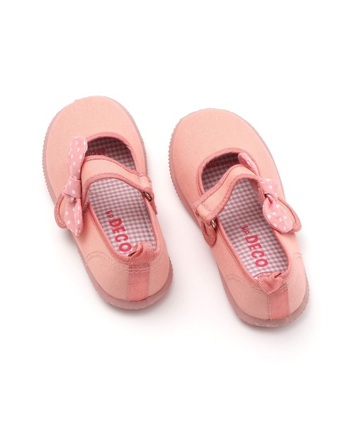 KP DECO（ケーピーデコ）の「ワンストラップシューズ(15-18cm)（スニーカー・キッズ・ブルー系その他/ピンク・17.0cm/15.0cm/18.0cm/16.0cm）」の4枚目の写真