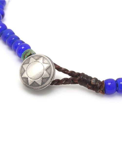 And A（アンドエー）の「ホワイトハーツアンクレット（アンクレット・メンズ・ブルー/イエロー/レッド・FREE）」の5枚目の写真