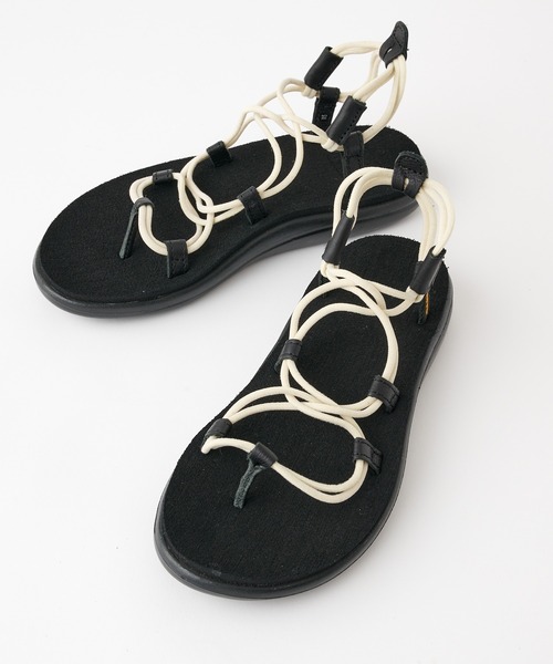 Teva（テバ）の「【WEB限定】【WOMEN'S】TEVA/テバ Voya Infinity(ボヤ インフィニティ)（サンダル・レディース・ブラック/ホワイト・23cm/24cm/22cm）」の2枚目の写真