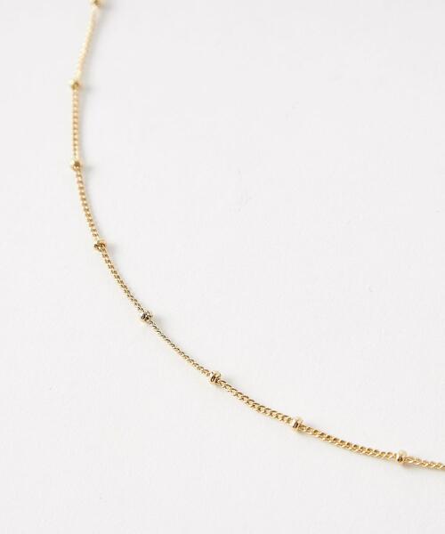 PHILIPPE AUDIBERT(フィリップ オーディベール)の「<PHILIPPE AUDIBERT>PA CARLY ロング チェーン ネックレス<Select by EMMEL REFINES>(ネックレス・レディース・ゴールド・FREE)」の4枚目の写真