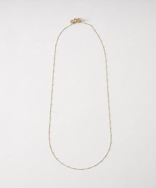 PHILIPPE AUDIBERT(フィリップ オーディベール)の「<PHILIPPE AUDIBERT>PA CARLY ロング チェーン ネックレス<Select by EMMEL REFINES>(ネックレス・レディース・ゴールド・FREE)」の3枚目の写真