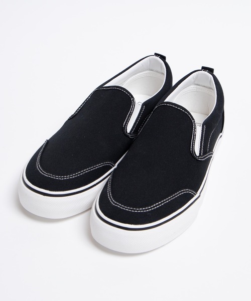 WEGO（ウィゴー）の「WEGO/SKATERSスリッポン（スニーカー・レディース・ホワイト/ダークグリーン/ベージュ/ブラック・SMALL/LARGE/MEDIUM/X-LARGE/X-SMALL）」の10枚目の写真