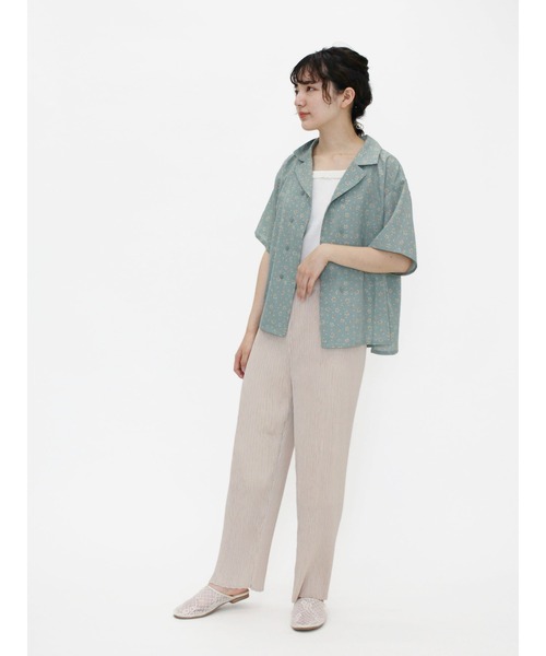 ehka sopo（エヘカソポ）の「プリーツパンツ（その他パンツ・レディース・ピンク/ベージュ/グレー・ﾌﾘ-）」の10枚目の写真