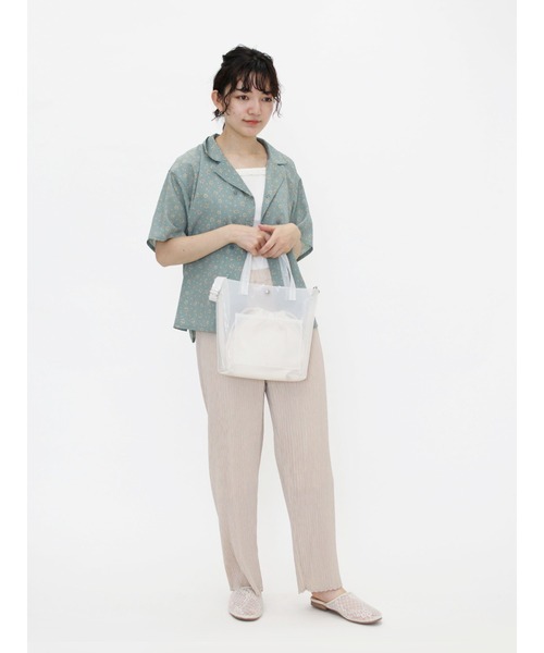 ehka sopo（エヘカソポ）の「プリーツパンツ（その他パンツ・レディース・ピンク/ベージュ/グレー・ﾌﾘ-）」の11枚目の写真