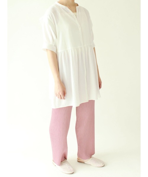 ehka sopo（エヘカソポ）の「プリーツパンツ（その他パンツ・レディース・ピンク/ベージュ/グレー・ﾌﾘ-）」の13枚目の写真