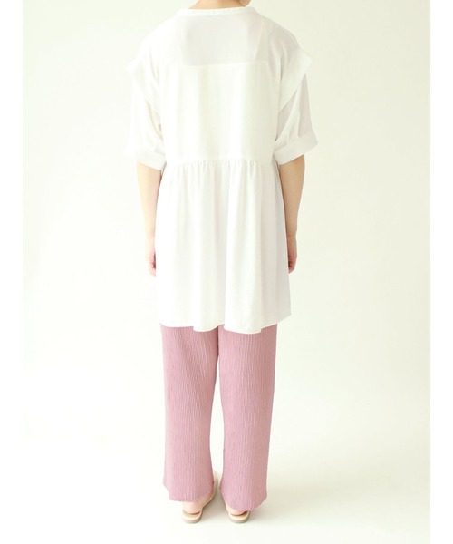 ehka sopo（エヘカソポ）の「プリーツパンツ（その他パンツ・レディース・ピンク/ベージュ/グレー・ﾌﾘ-）」の14枚目の写真