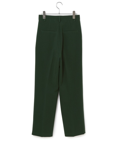 ADAM ET ROPE'(アダムエロペ)の「【WEB限定】センタープレスカラーパンツ(スラックス・レディース・キナリ/ダークグリーン/レッド・34/36/38)」の4枚目の写真